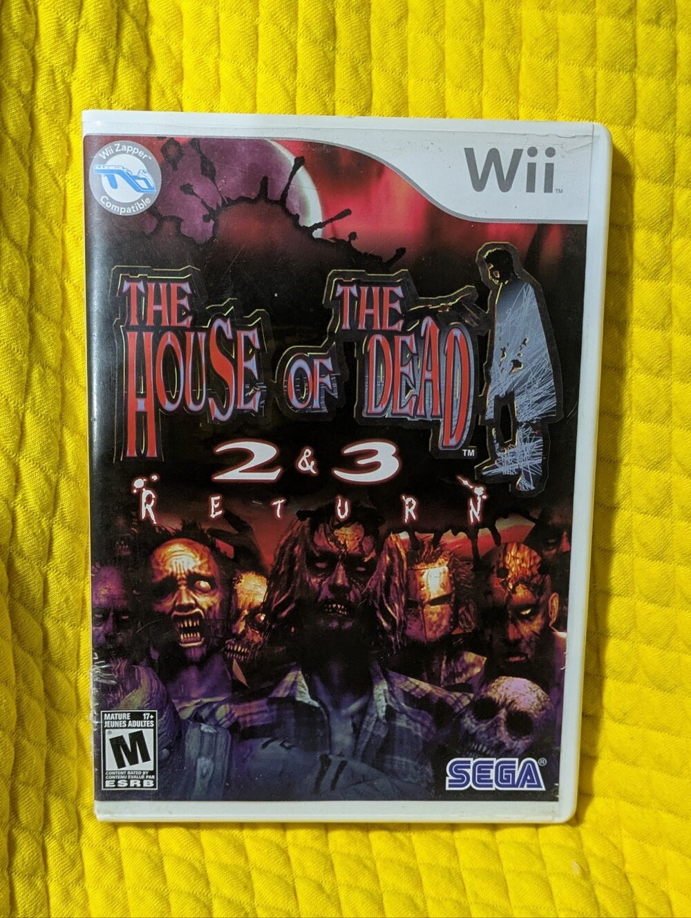 The HOUSE OF THE DEAD 2 & 3 Return 🔥NINTENDO WII👉CIB ✔️ VG